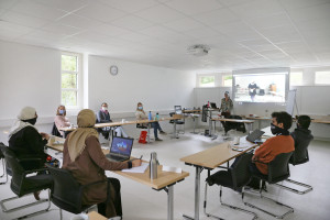 ISAS Doktorand_innen in einem der Seminare des Workshops.