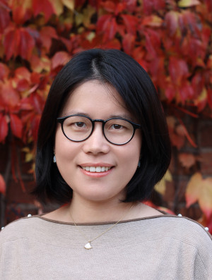 The photo shows a portrait of Dr. Qiaoli Wang from Lund University.
