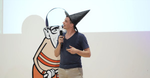 Tibor Maske während des Slams