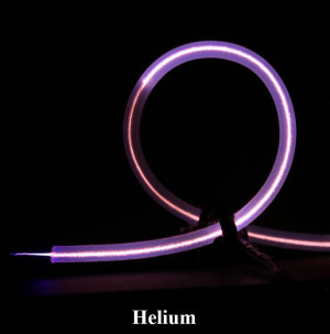 Das Flexible Microtube Plasma im Einsatz mit dem Edelgas Helium.